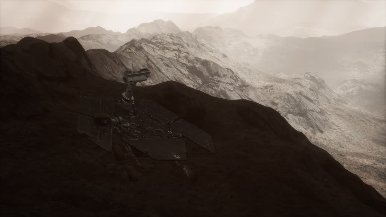 ⁇ 은 행성의 표면을 탐사하는 화성의 기회