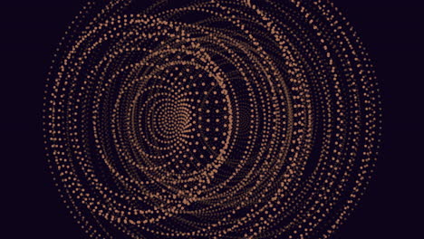 circular line and dot pattern on dark background for web design or graphic projects