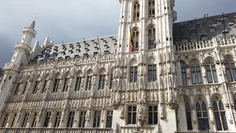 grand place of brussels in belgium and his city hall