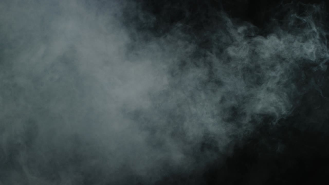 Realistic Smoke / Fog / Gas Moving Fast with Gust of Wind, Filling Black Background. Real Lens Flare that is Easy to Use in Blend / Overlay Modes.