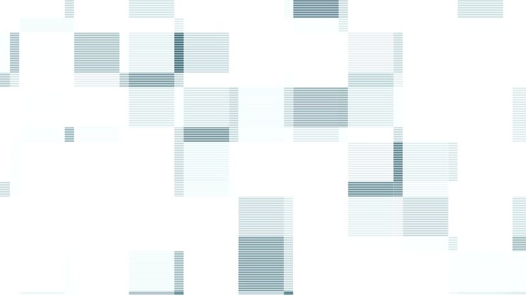 Abstract monochrome pixels motion background