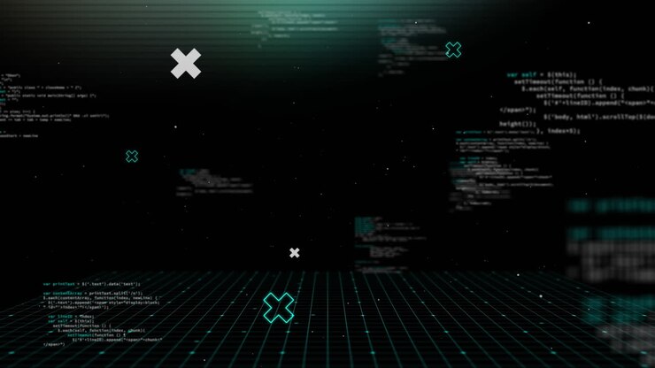 Animation of markers and data processing over grid