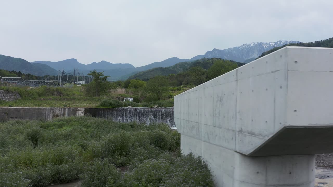 배경, 일본에서 후지산 다이센과 강 도로 건설