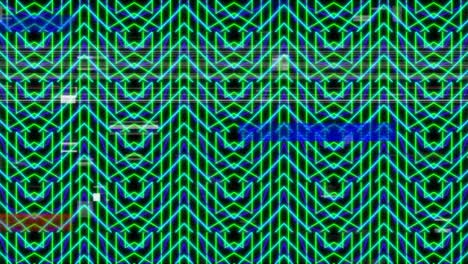 Animación-De-Interferencia-Sobre-Formas-En-Movimiento