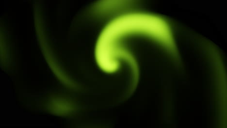 Futuristisch-Fließende-Grüne-Spiralwellen