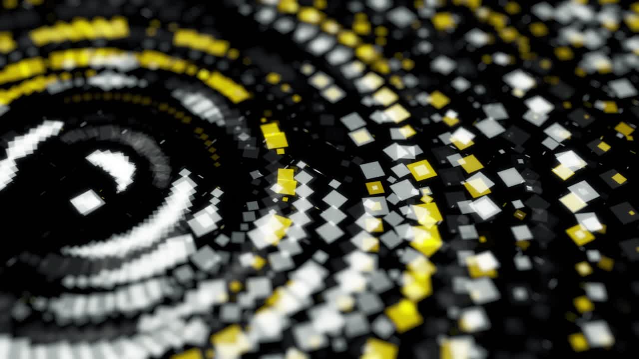 patrón geométrico abstracto con cuadrados brillantes