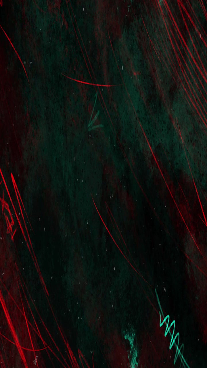 Abstract Grunge Texture Overlay with Red and Green Scratches