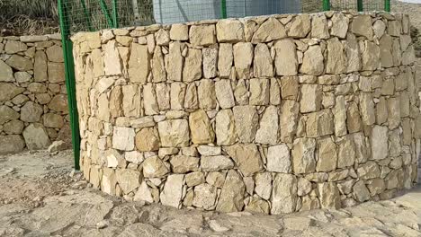 stone wall texture background natural color-2