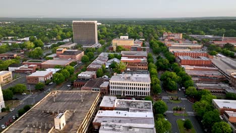 Aerial-push-in-columbus-georgia