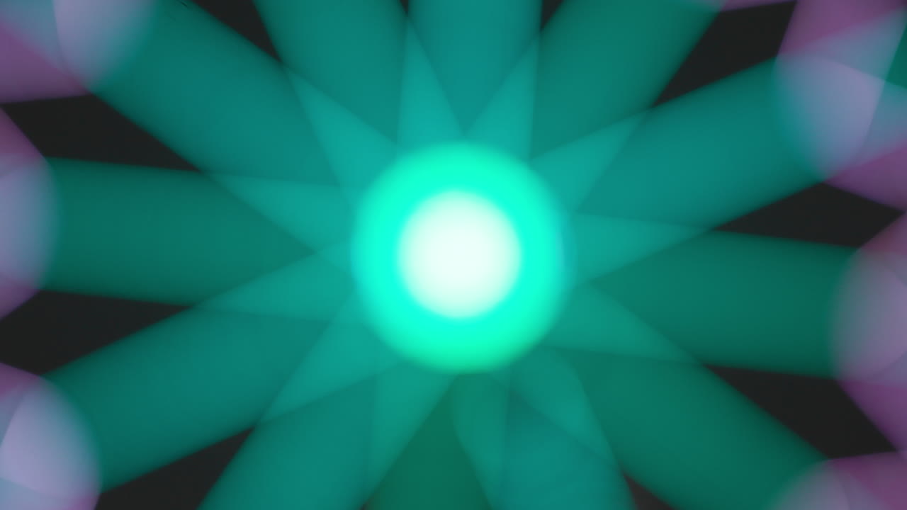 luces fuera de foco luces coloridas en la feria