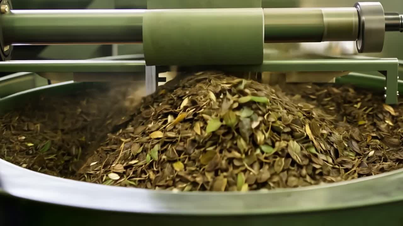 Tea Leaves Processing