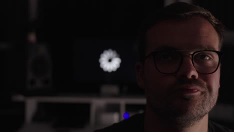 subtle expression reflects digital surveillance, data processing and the silent power of algorithms, ai has a long waiting time and takes a long time to load