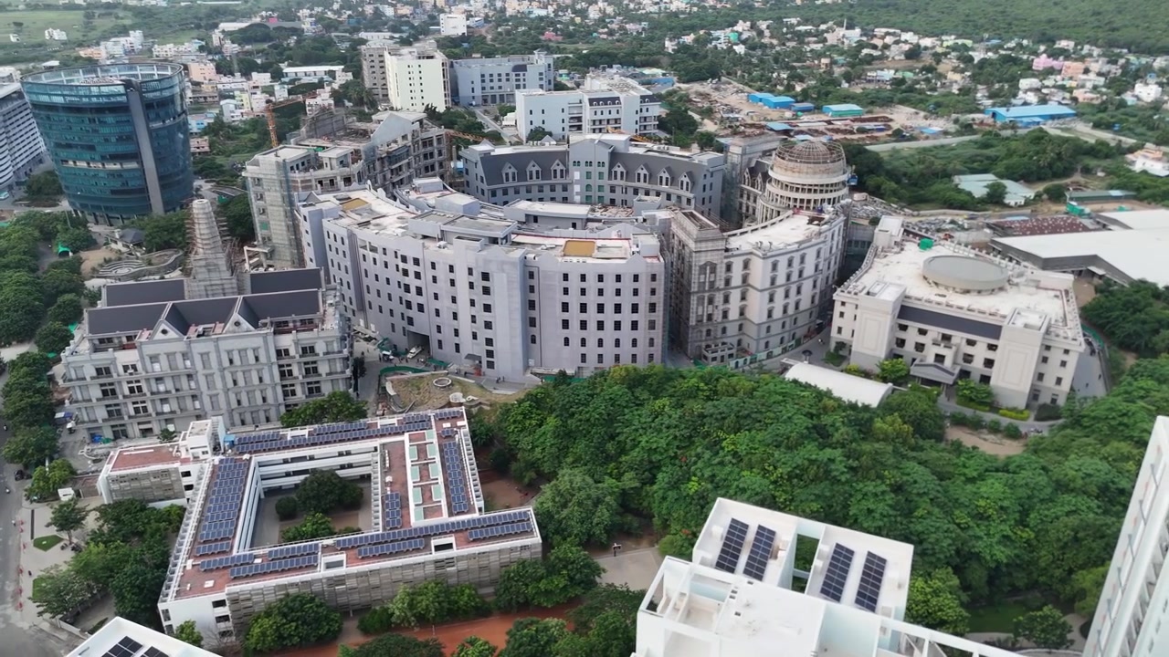 Tổng quan kiến trúc hiện đại ở Chennai, trưng bày trụ sở chính của Zoho