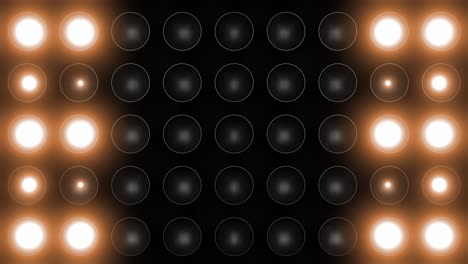 patrón de iluminación del escenario
