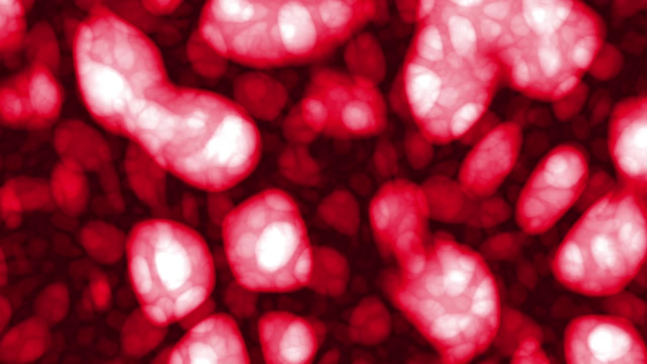 빨간색의 조직 세포