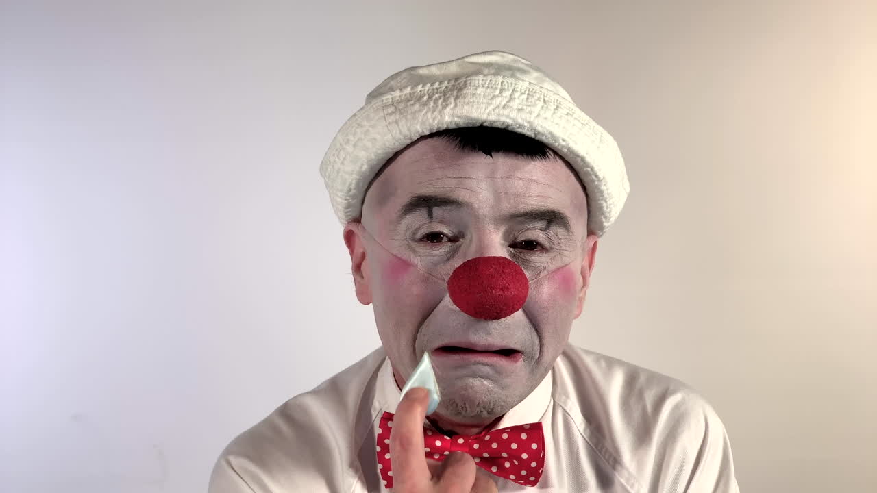 payaso emoji - cara llorando