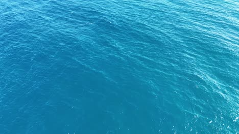 ocean waves gently moving at fingal head