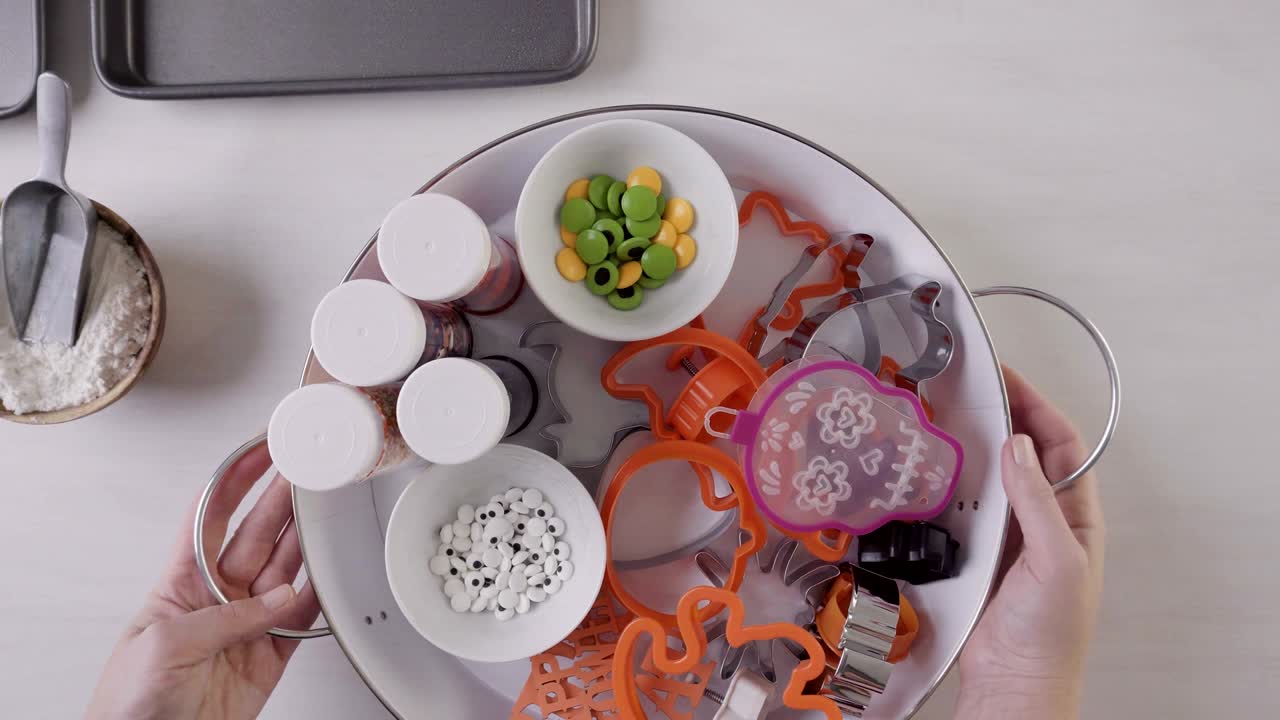 할로윈 설탕 쿠키