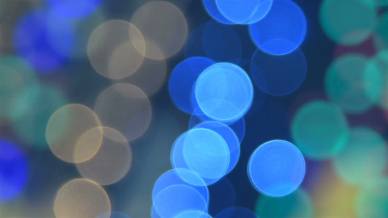 Dynamic Abstract Bokeh Light Background
