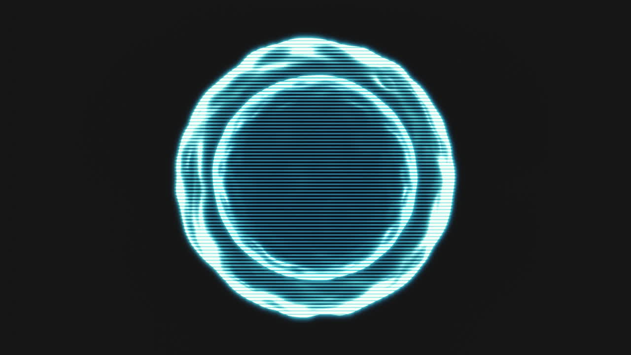 imagen holográfica de la célula de huevo, elemento futurista, representación en 3d.