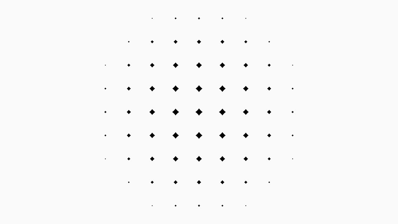 A simple transition mask of increasing circles. Seamless