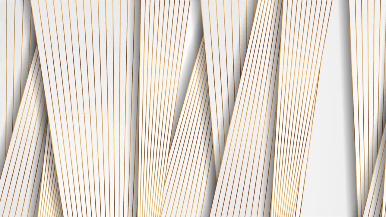 rayas y líneas abstractas de gris y bronce animación de video corporativa