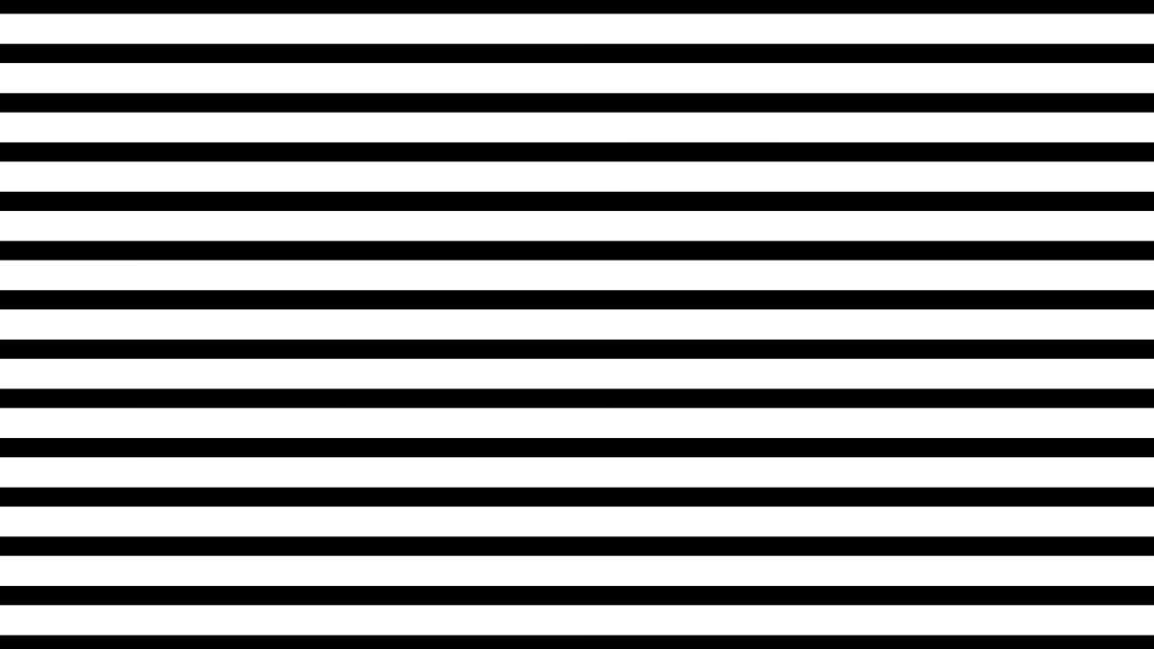 Abstract Black and White Horizontal Striped Pattern Animation
