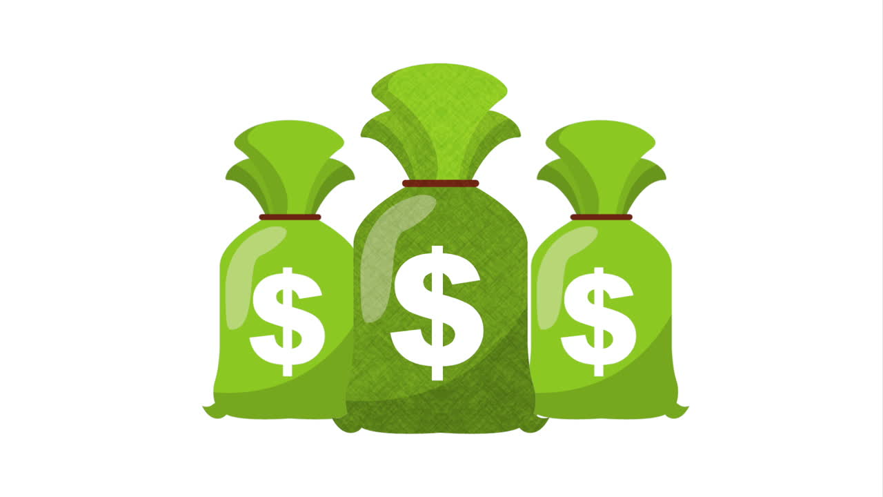 finanzas y economía bolsa de dinero