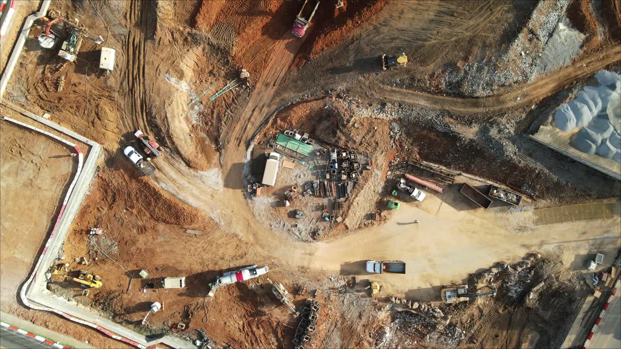 tiro de cohete 4k de nueva construcción en el centro de clarksville