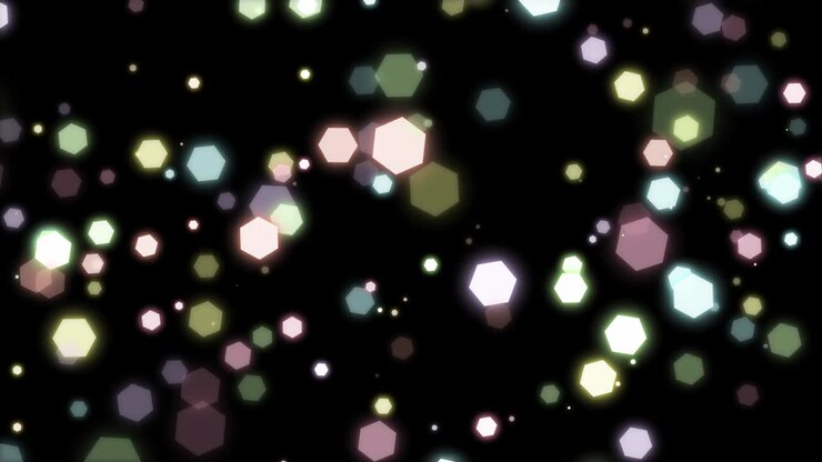 sfondo dell'effetto astratto della particella pop