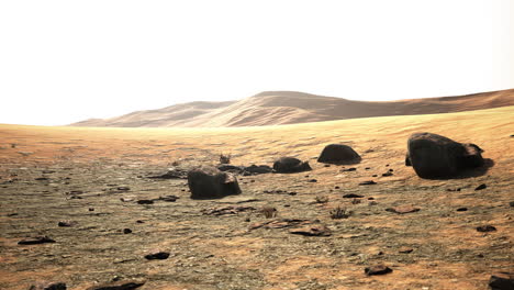 Sanddünen-Bei-Sonnenuntergang-In-Der-Sahara-In-Marokko