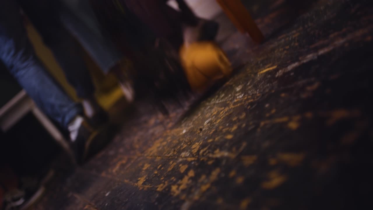 Man bumps table and breaks plant at party