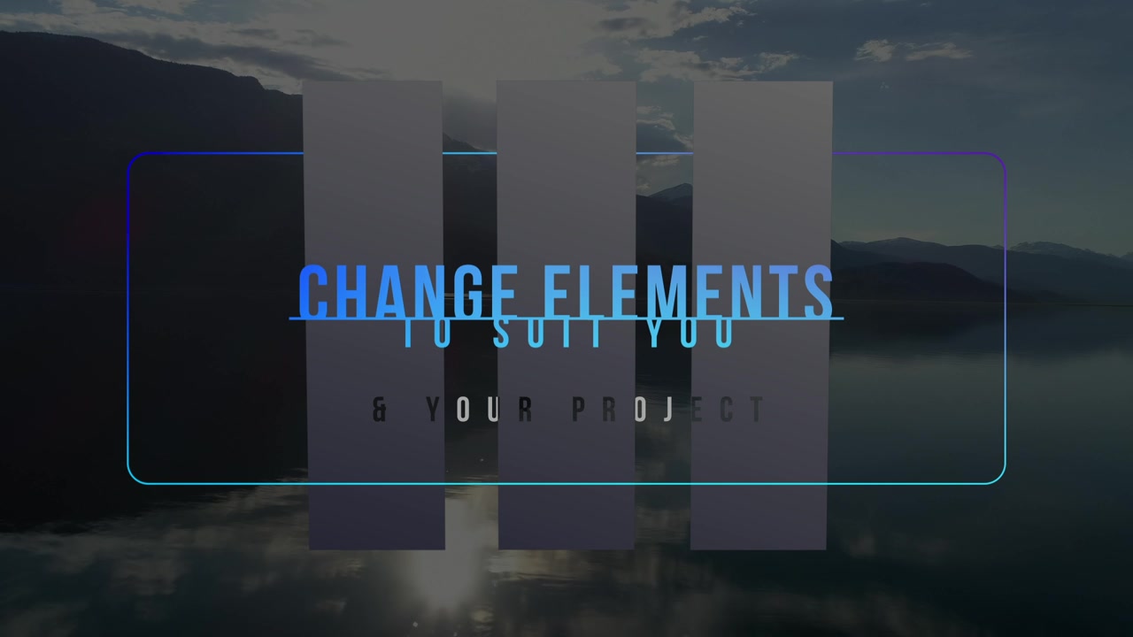 Modern Minimalist Motion Graphics Template for Video Editing