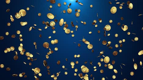 bitcoin rain animation