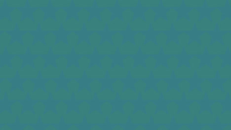 animación de filas de estrellas azules de la bandera de los estados unidos de américa sobre un fondo azul