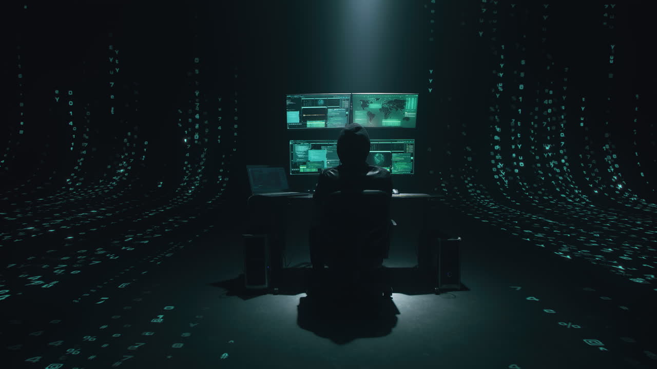 en el cuarto oscuro hacker