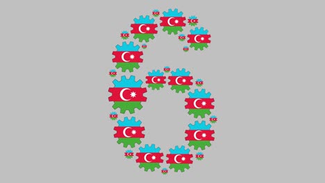 azerbaijani number six