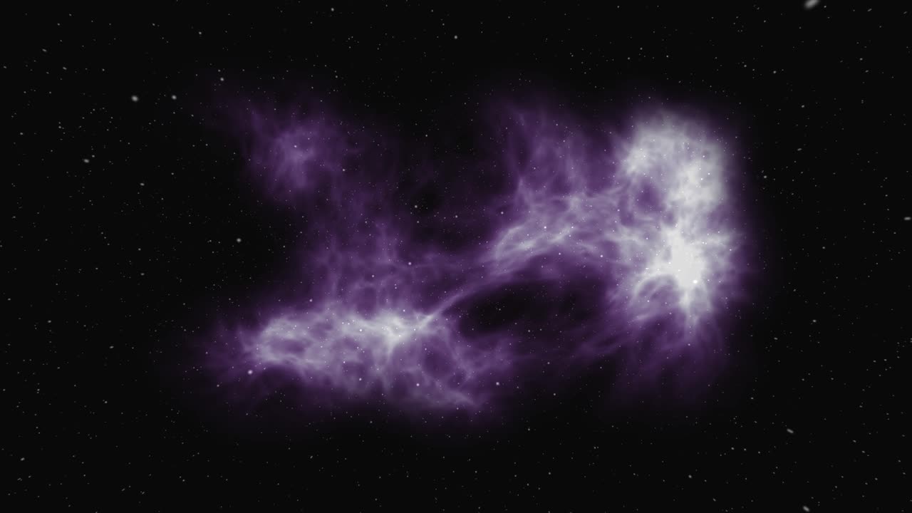 별과 은하를 지나는 후진 운동