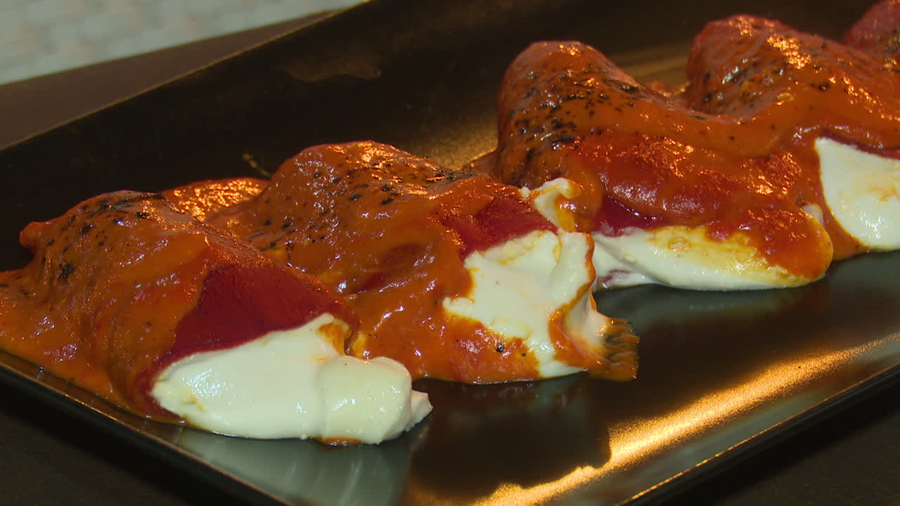 Stuffed Peppers with Creamy Sauce