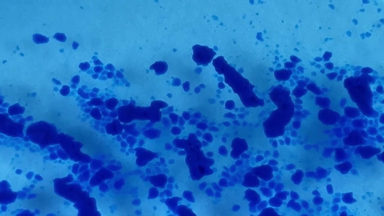 Strutture blu astratte in primo piano