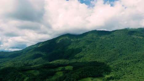 4k cinematic nature aerial drone footage of the beautiful mountains and paddy fields of ban pa pong piang at doi ithanon next to chiang mai, thailand on a sunny day