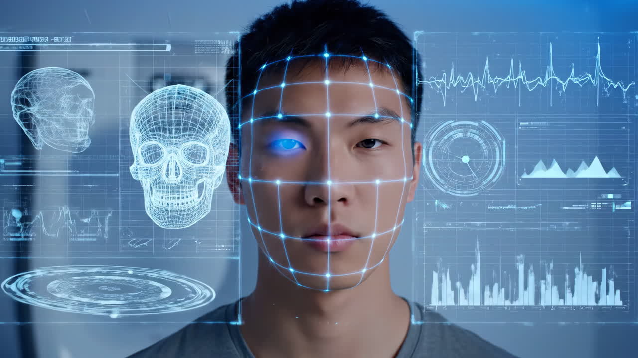 人脸识别技术与生物识别数据扫描