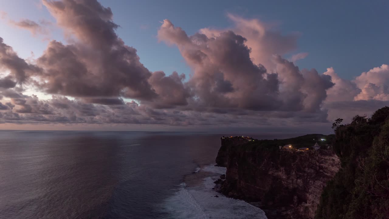 Sunset Over Uluwatu Cliff