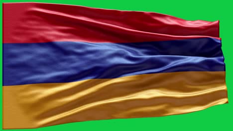 4k bandera muy detallada de armenia - bandera de armenia alto detalle - bandera nacional de armenia patrón de ondas elementos en bucle