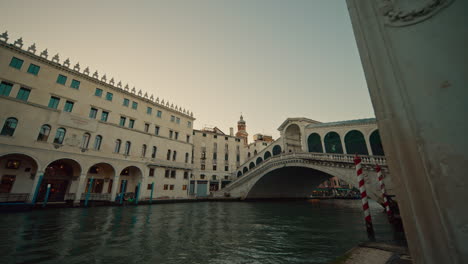 rialto bridge in venice, italy