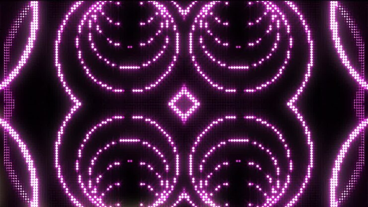 Abstract Purple Light Pattern