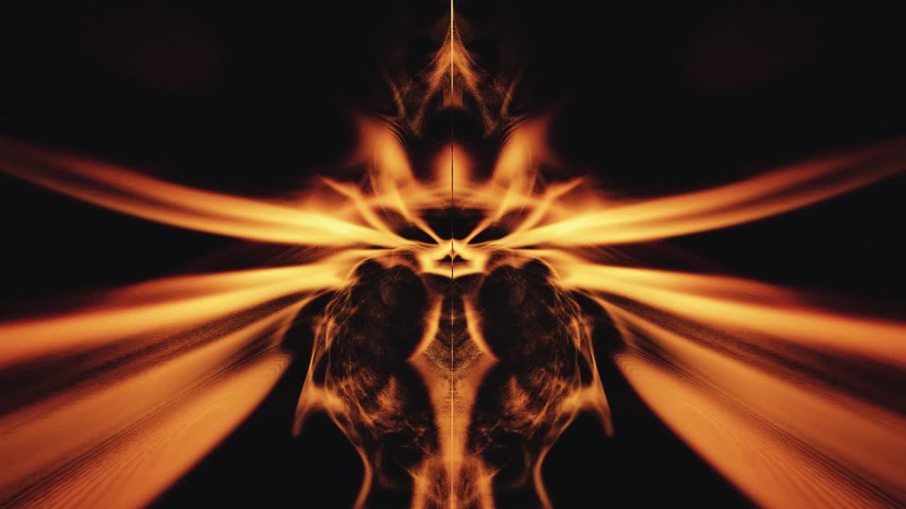 fondo de movimiento de vórtice de energía ardiente