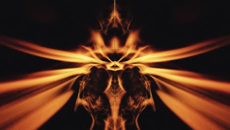 fondo de movimiento de vórtice de energía ardiente