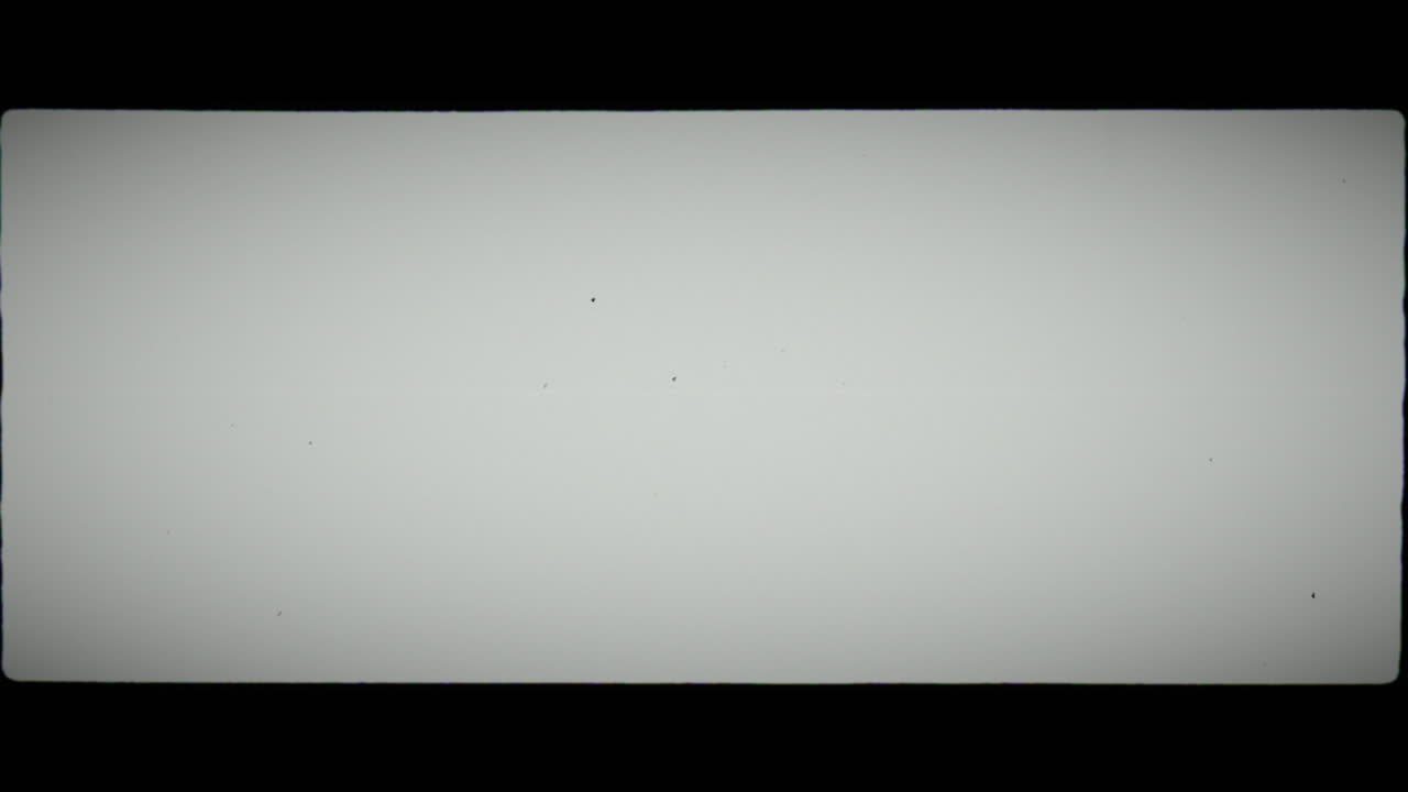 Real 35mm film anamorphic frame  overlay - dirty and old