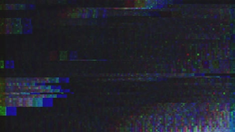 unique design abstract digital animation pixel noise glitch error video damage